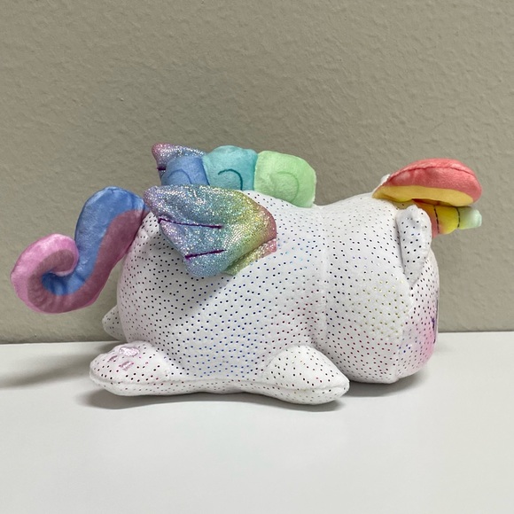 Aphmau MeeMeow Rainbow Unicorn Cat Rare Plush - Picture 4 of 9